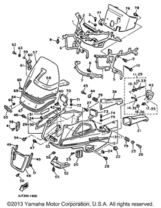 XVZ13DBC Обтекатели