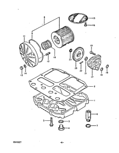 GS450 Filter - oil pump