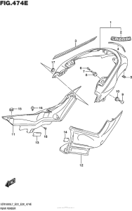 VZR1800 Rear Fender (For Bbd) (Vzr1800Bzl7 E28)