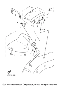 XVS650 Сиденье