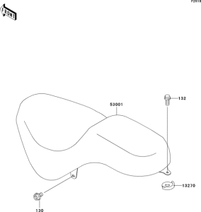 BN125 Сиденье