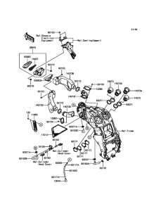 ZX1400 Воздушный фильтр