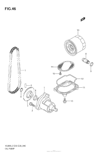 VZ800 Масляный насос