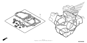 VFR1200F Комплект прокладок