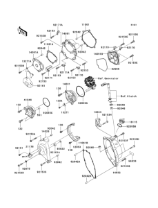 ZX1000 Engine cover(s)(1 / 2)