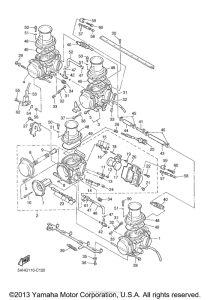 YZF600RSC Carburetor ca