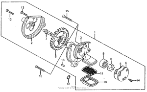 CM185 Масляный насос