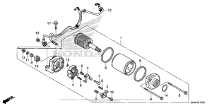 CB500X (ABS) Стартер