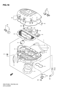 GSX-R1000 Воздухоочиститель