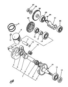 TZR125 Ciguenal. pisttn