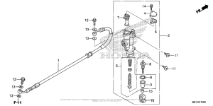  Задний тормозной цилиндр