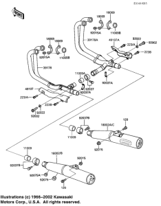 ZX900 Глушитель