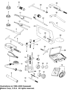 KZ200 Special service tools