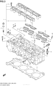 GSX-R1000 Головка цилиндров