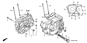  Картер двигателя