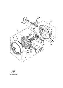 SR250 Headlight assy