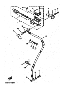 RT180 Передний тормозной цилиндр