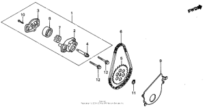 TR200 Масляный насос