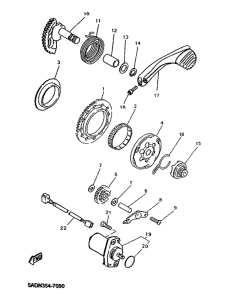 YN50R Стартер