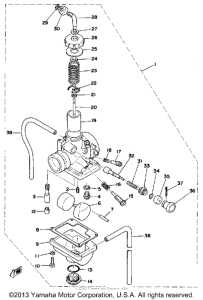 DT100D Карбюратор
