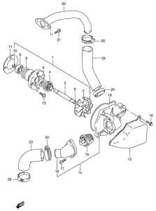 VS800 Водяная помпа