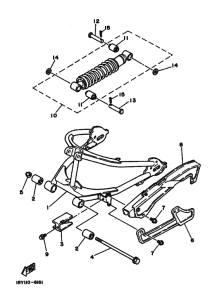 BW80 BW80W Задний рычаг и подвеска