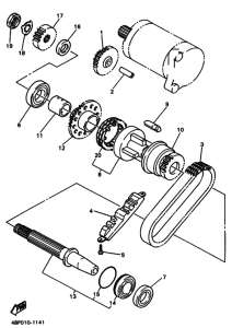 XJ400S ｽﾀｰﾀｸﾗﾂﾁ