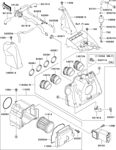 ZR1200 Воздушный фильтр