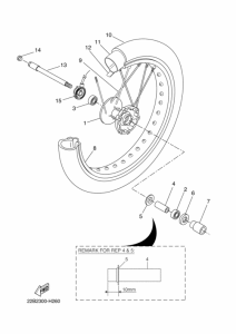 WR125X Transom + tube