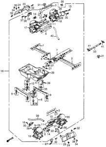 GL1200I 1200 / i / acarburetor