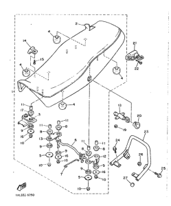 SRX600N (20.0KW) Сиденье