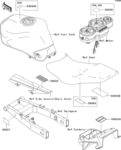 ZR750 Labels(h1 / h2)