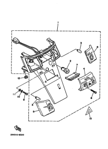 CG80Z Габаритный задний фонарь