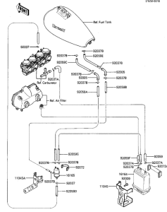 ZL600 Адсорбер с активированным углем в сборе