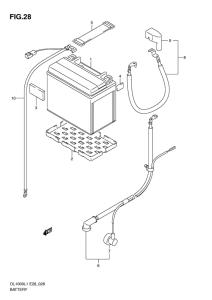 DL1000 Аккумулятор