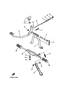T80D ｽﾀﾝﾄﾞ. ﾌｰﾄﾚｽﾄ