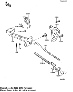  Педаль тормоза