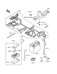 ZX400 Электрика