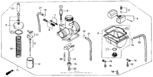 CR500R Carburetor 84