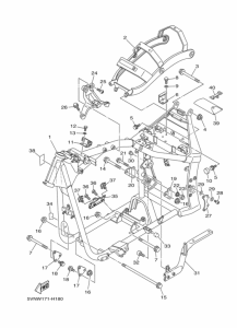 XV1700A XV17AWY Frame comp