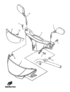 YN50R Обтекатель 1