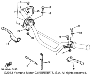 RT100H Handle switch - lever