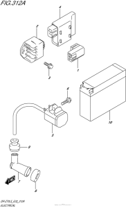 DR-Z70 Электрика