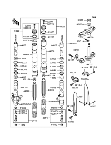  Передняя вилка