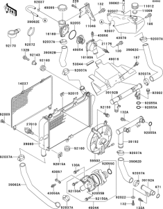 ZX500 Radiator(1 / 2)