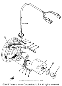 YZ125A C - d - i - magneto
