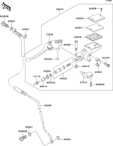 ZR1200 Цилиндр сцепления