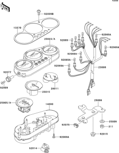 ZX900 Приборы