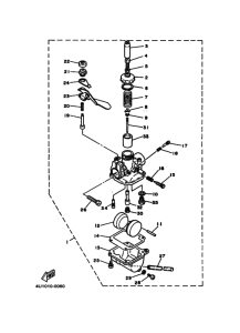 QA50 Tobera  carburador