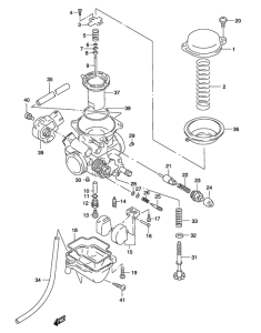 GZ125 Carburetor assy